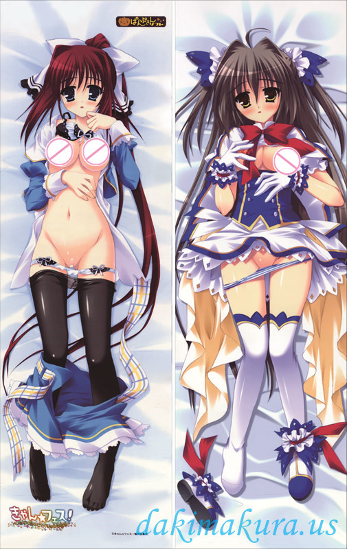 Can Fes! Itazura Majo to Naisho no Gakuensai - Toyohime Minori - Aigusa Mari PILLOW COVER